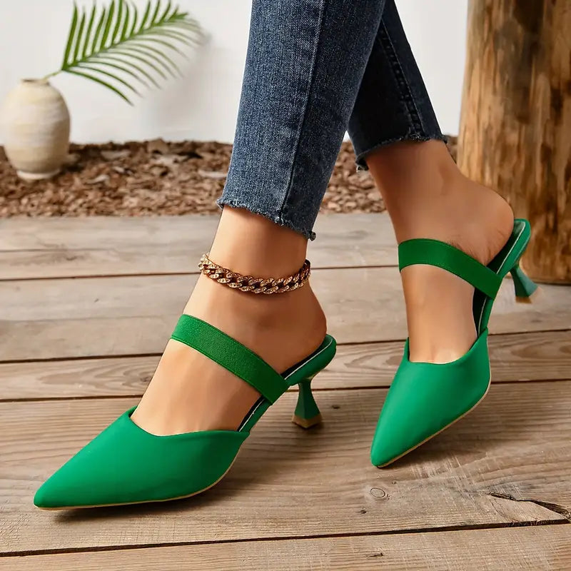 A - scarpe eleganti flared