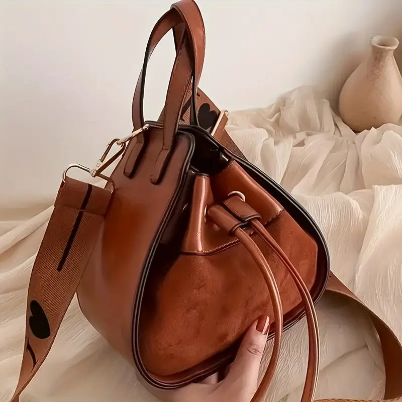 C - borsa mini secchiello con coulisse