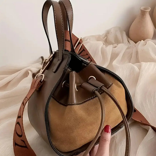 C - borsa mini secchiello con coulisse