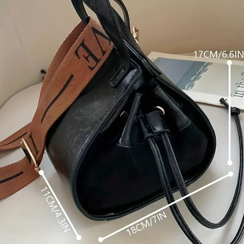 C - borsa mini secchiello con coulisse