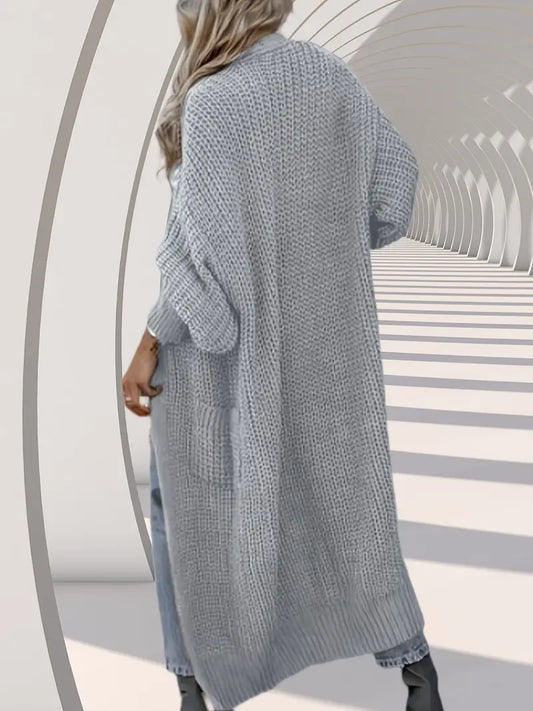 Connie™ | Cardigan Lungo a costine