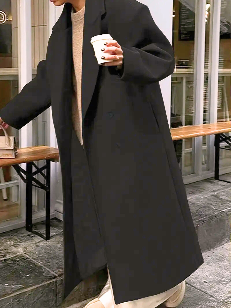 Milly - Cappotto lungo doppiopetto